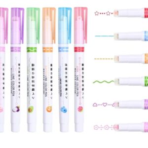 Private Label Linear Pen 6 Style Multicolour