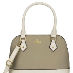 Lavie Women Solid Structured Satchel Bag multicolour
