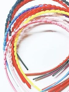 Private Label DKB Mix MultiColor Hair band pack of 12 Pcs multicolour