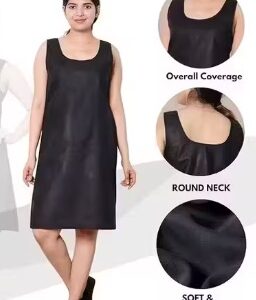 Private Label inner slip sameez kurta slip m size black colour