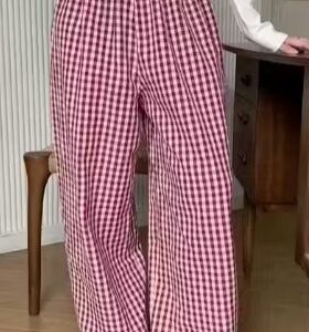 Private Label Red lining pajama No Size