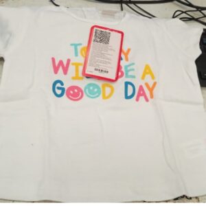 Babyhug Cotton Knit Half Sleeves Ombre TShirt with Crocodile Beach Text Pri Colour White Size 24