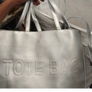 Private Label Women White Tote Bag