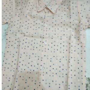 Akkadbakkad pink polka boys shirt colour light pink size 2 to 3 year and 3 to 4 year