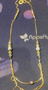 Private Label Shimmering Elegant Necklace GOLDEN COLOR