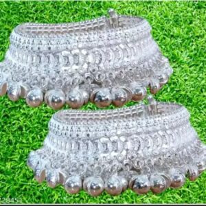 Private Label Silver Payal 8 84