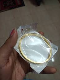 Piyush Enterprises Stylish Gold Plated Handcuff Bracelets For Girls Boys, Partywear Handcuff Bracelets Golden Colour