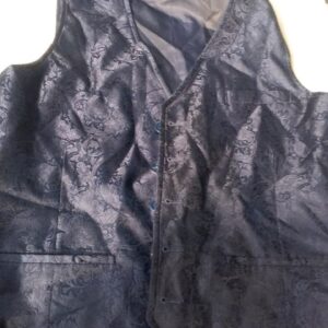 Blue Color Sleeveless Jacket For Men Size M