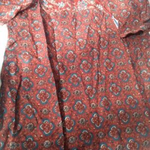 Maroon Printed Kurta For Women Size 40