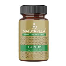 Matsya Veda Gain Up Support Weight Gain 60 Capsule