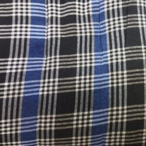 Blue Color Checked Single Bed Mattress
