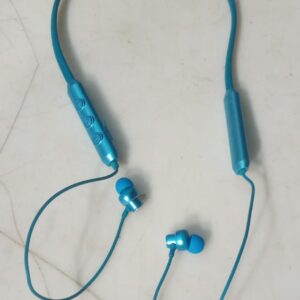 Bluetooth Neckband Blue Color