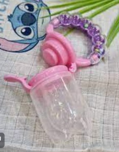 Pink And Purple Premium Fruit Feeder For Kids