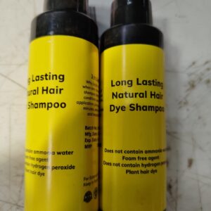 Long Lasting Natural Hair Dye Shampoo 100Ml Pack Of 2