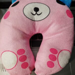 Pink Colour Kids Neck Pillow