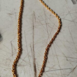 Gold Colour Chain For Men