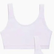 Sports Bra Size 28 White Color