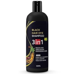 3In1 Black Hair Dye Shampoo 100Ml