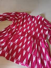 Pink Color Printed Top Size L