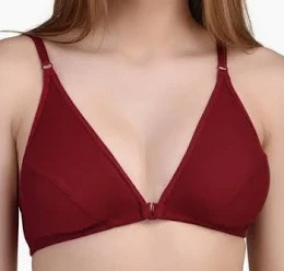 Women Bra Maroon Color Size 34