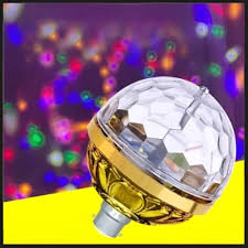 Fox Son Golden Jumbo Multicolor Party Lamp 6 Led