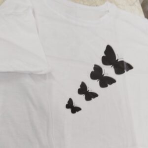 White Colour Casual Cotton Blend Crop Top Size L For Women