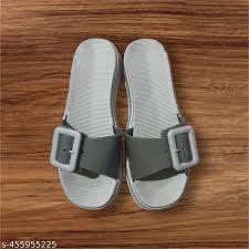 Grey Colour Slipper Size 38 For Women