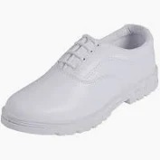 White Leather Lace Shoes For Men Size 9