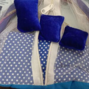 Blue Net Laddu Gopal Bedding