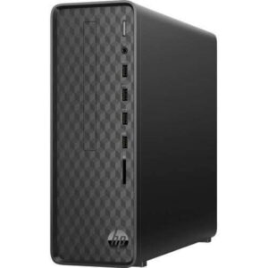 Hp Slim Mini Tower Desktop Pc Intel Celeron J4025 4Gb1Tb HddWired Keyboard 11 Jet Black, S01Af1107In Without Monitor