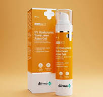 The Derma CoPoint 1 Percent Hyaluronic Sunscreen Aqua Gel For Broad Spectrum Blue Light 50 Pa 50Gm