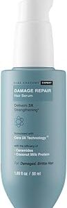 Bare Anatomy Damage Repair Hair Serum, Powered By Cera3X Serum For Smoothing For Dry And Frizzy Hair, 50Ml