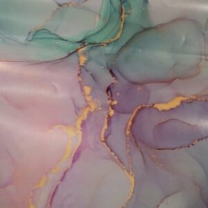 Multicolor Printed Fridge Mat Pack Of 4