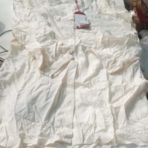 Lakshita Womens Top Cream Colour Size Xl