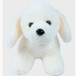 Puppy Soft Toy White