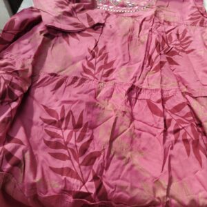 Pink Colour Dress For Women Size Xl