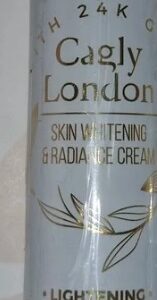Cagley London With 24K Gold Skin Whitening And Radiance Cream 50G