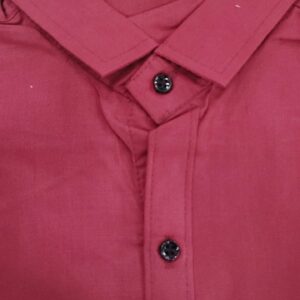 Shirt For Men Half Sleeve Color Maroon Size 16