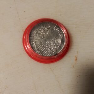 Silver Coin For Diwali Pooja