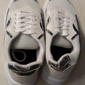 White Colour Casual Sneaker Shoes For Women Size 40