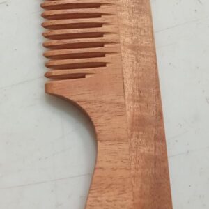 Neem Wood Comb 1 Piece Brown