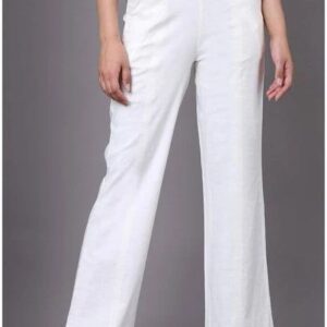 Lakshita Women Trousers White Size Xl