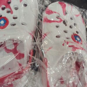 Clogs For Kids Boys Red And White Size 27