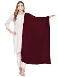 Dupatta For Women Maroon