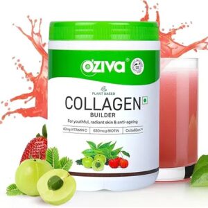 Oziva Vegan Collagen Tangy Amla Skin Hair Nails 200Gm