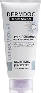 Dermdoc 4 Niacinamide Brightening Sunscreen Sun Protection 50 Gm