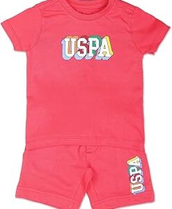 U Point S Point Polo Assn Point Boys Cotton Regular Fit TShirt Size 8 To 9Y Red Colour