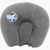 Baby Neck Pillow Grey Colour