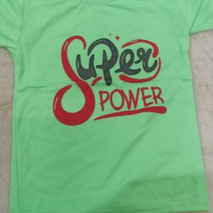 Kids T Shirt Green Colour Size 1 To 2 Year