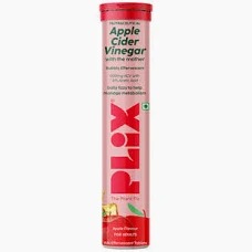 Plix Apple Cider Vinegar Effervescent For Weight Loss Apple Burst 15 Tablets